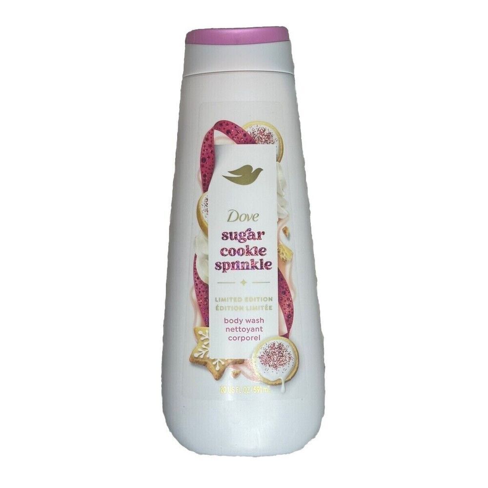 Dove Sugar Cookie Sprinkle  Deep Nourishment Liquid‎ Body Wash Skin Discontinued